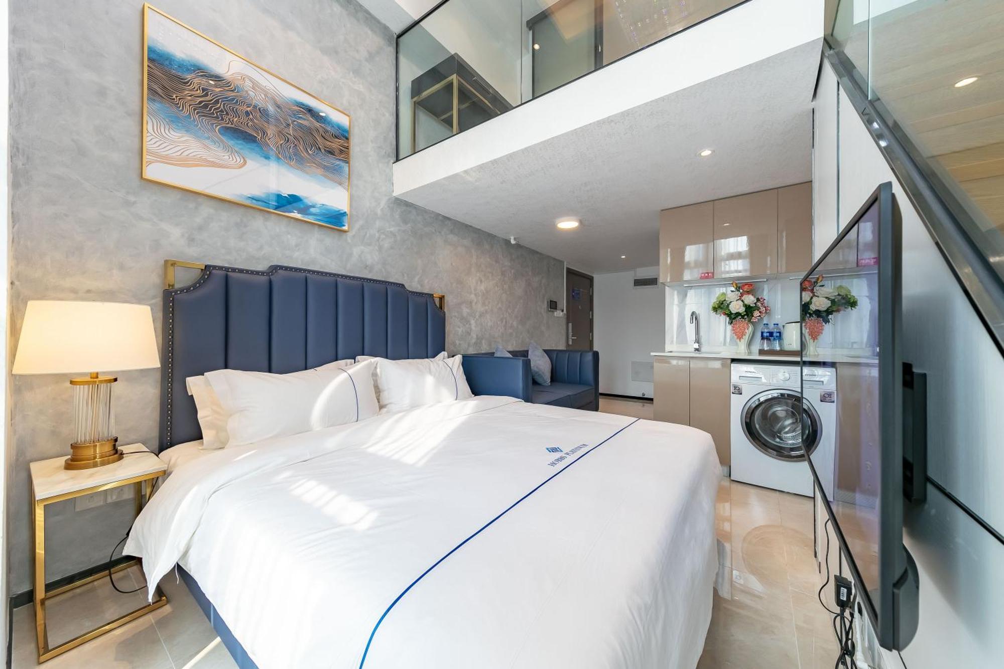 Boruisi Plaza Residence Apartment - Shenzhen Futian Convention & Exhibition Center Exterior foto