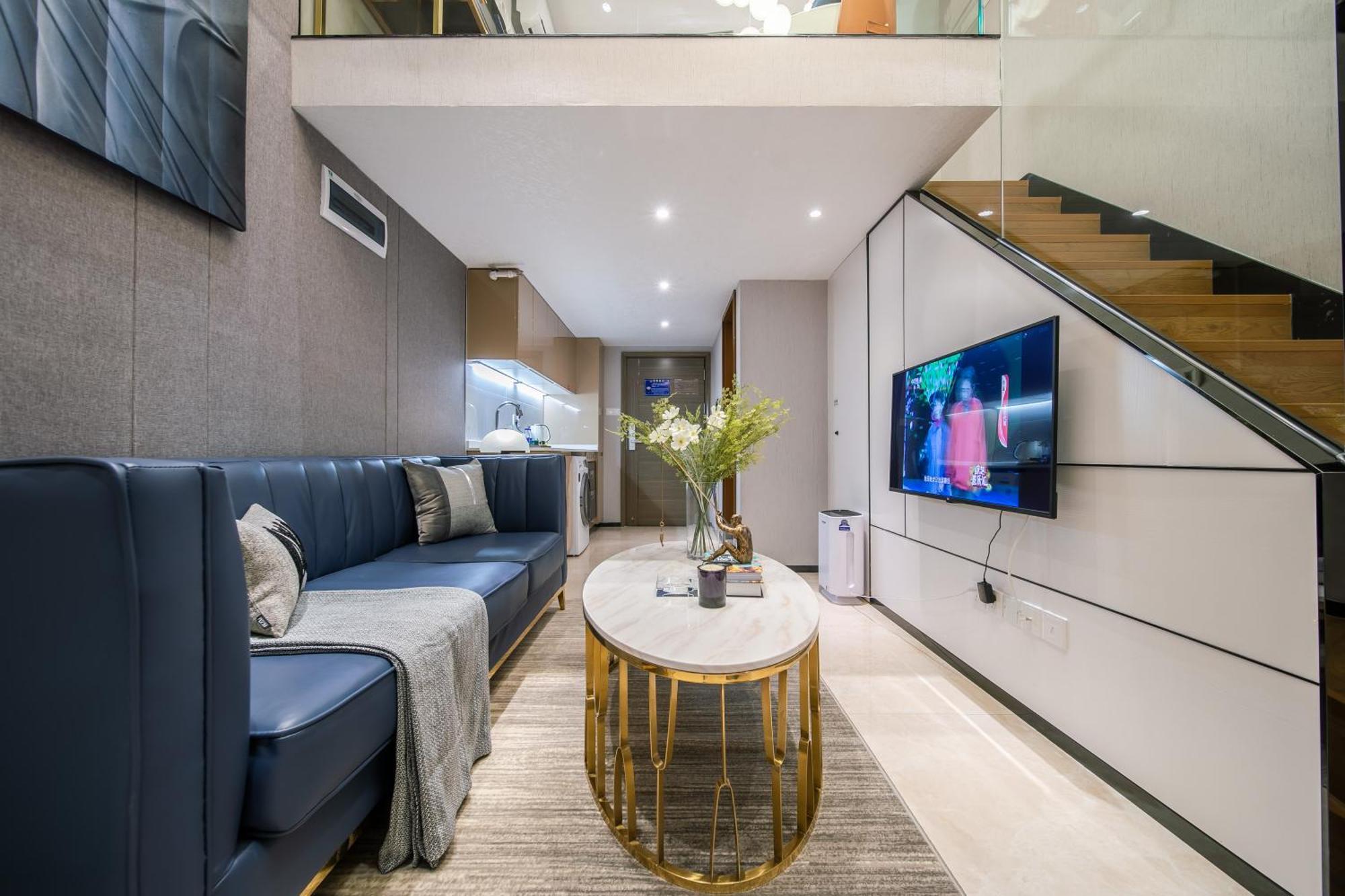 Boruisi Plaza Residence Apartment - Shenzhen Futian Convention & Exhibition Center Exterior foto