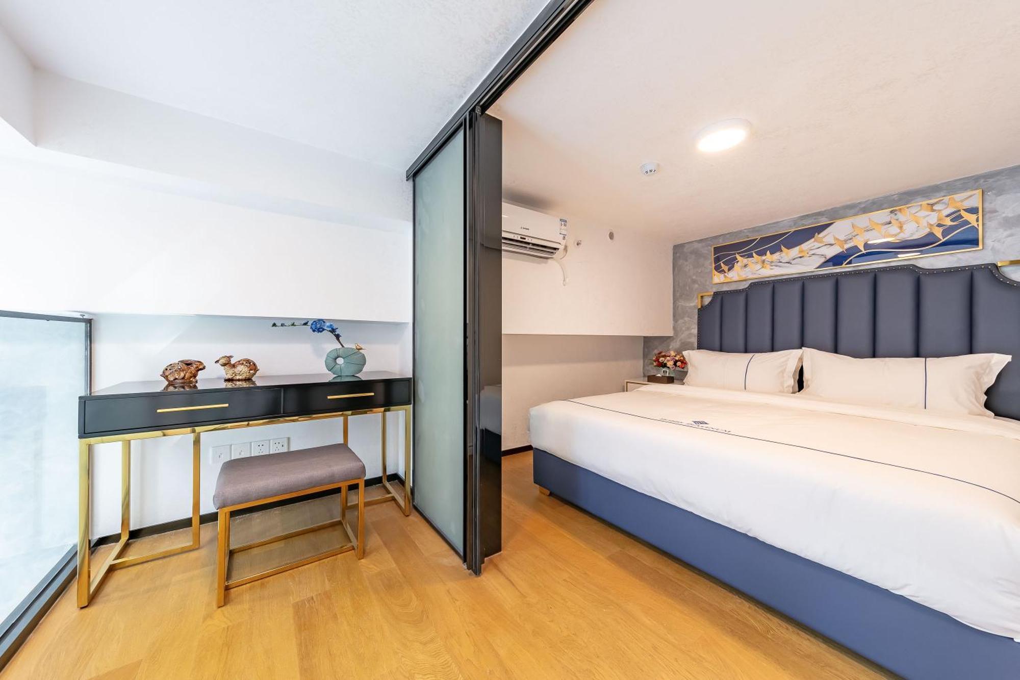 Boruisi Plaza Residence Apartment - Shenzhen Futian Convention & Exhibition Center Exterior foto